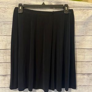 Entice Black Skirt 1X